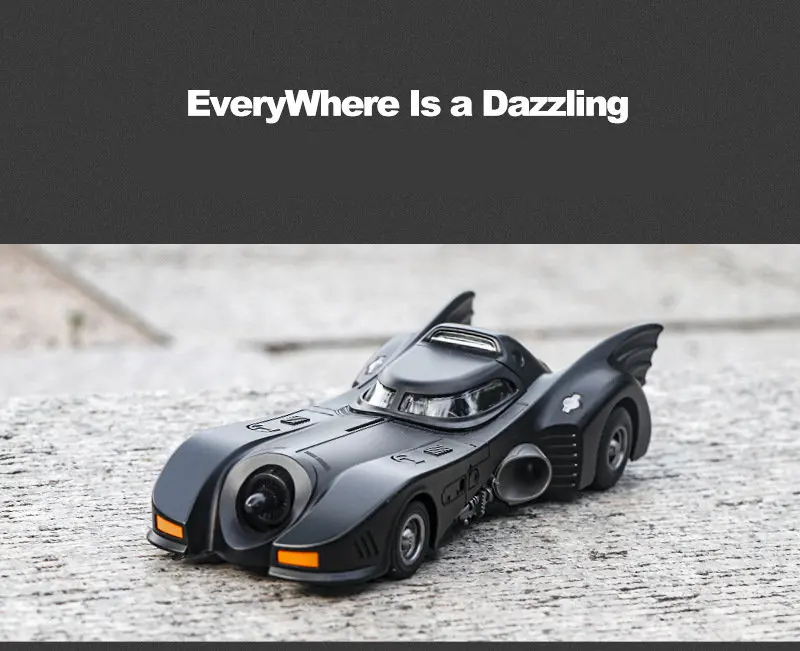 1/24 klassische Film Auto Legierung Batmobil Bat Sport Auto Modell Diecast Metall Spielzeug Racing Auto Modell Sound Licht Simulation Kinder Geschenke – Detail 11
