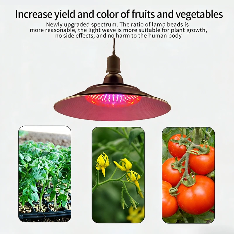 

Профессиональное светодиодное дополнительное освещение для выращивания рассады овощей и цветов в овощных теплицах