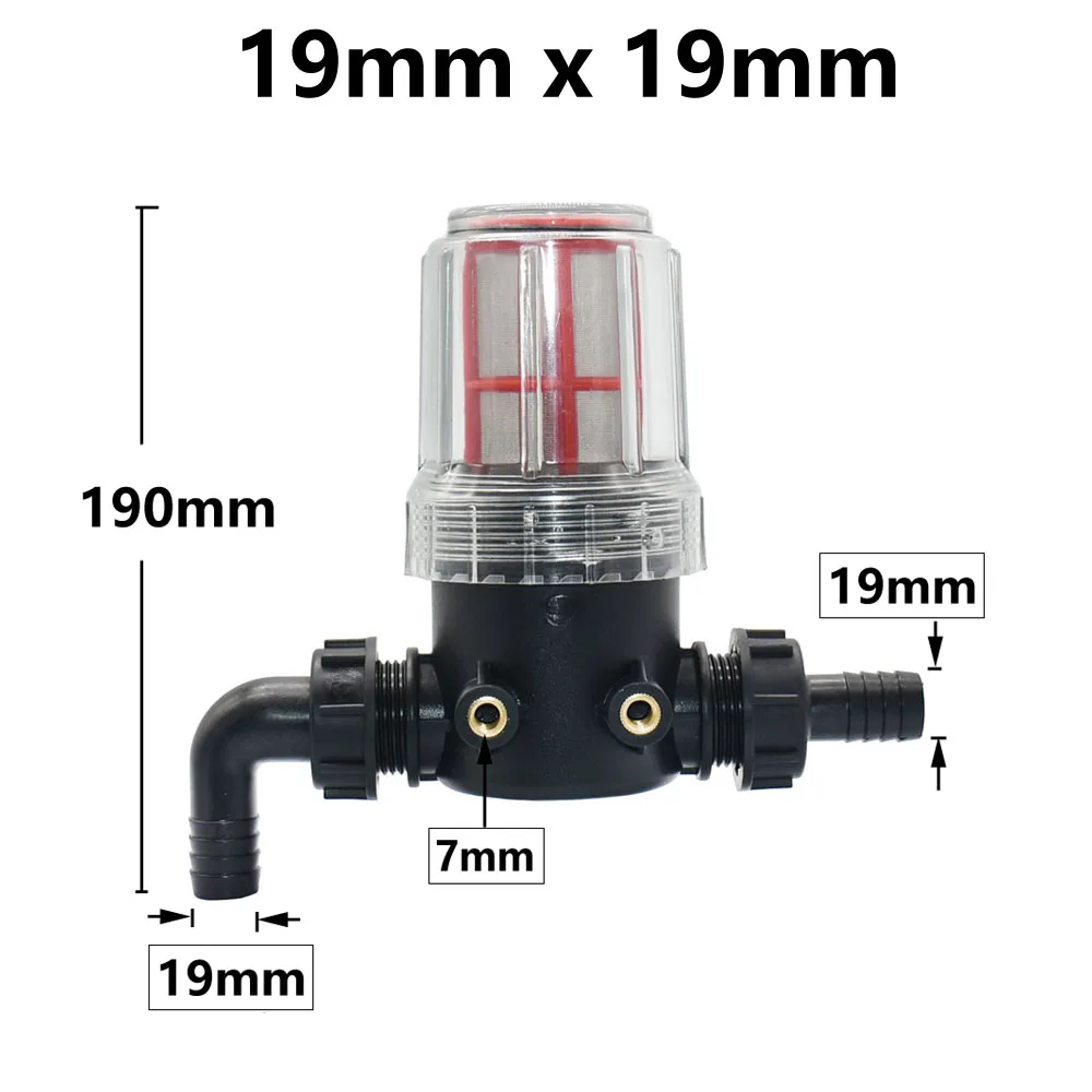 شفافة 60 شبكة غرامة الترشيح تصفية المياه مع 20 مللي متر ، 25 مللي متر الشائكة أدوات الزراعة حديقة الري تصفية 1 قطعة