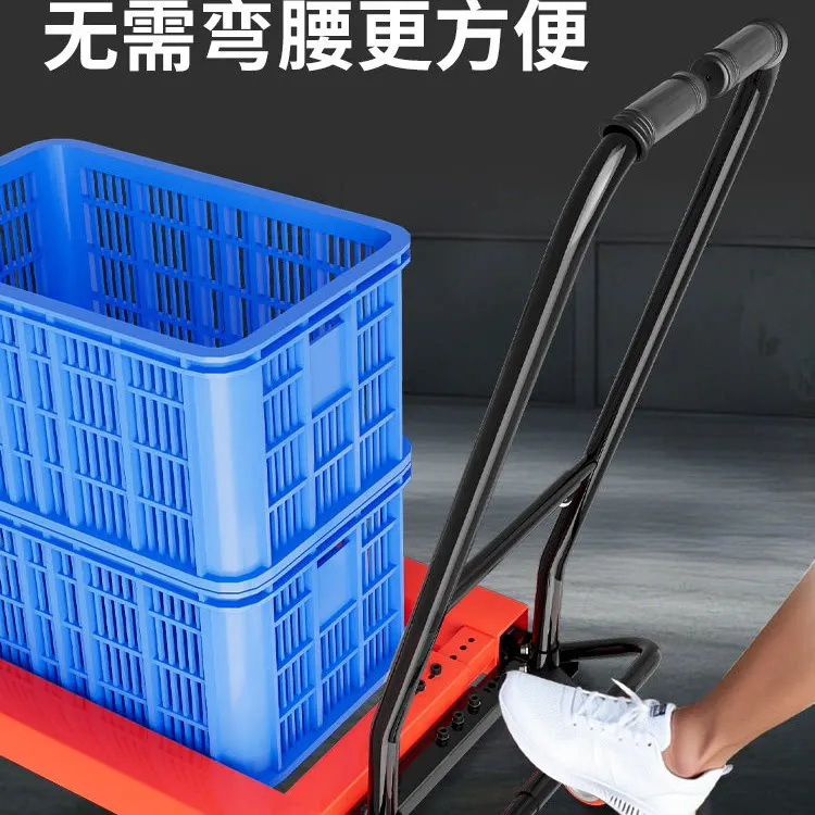 CX manual plastic basket forklift turnover box truck vegetable aquatic egg basket special tool truck
