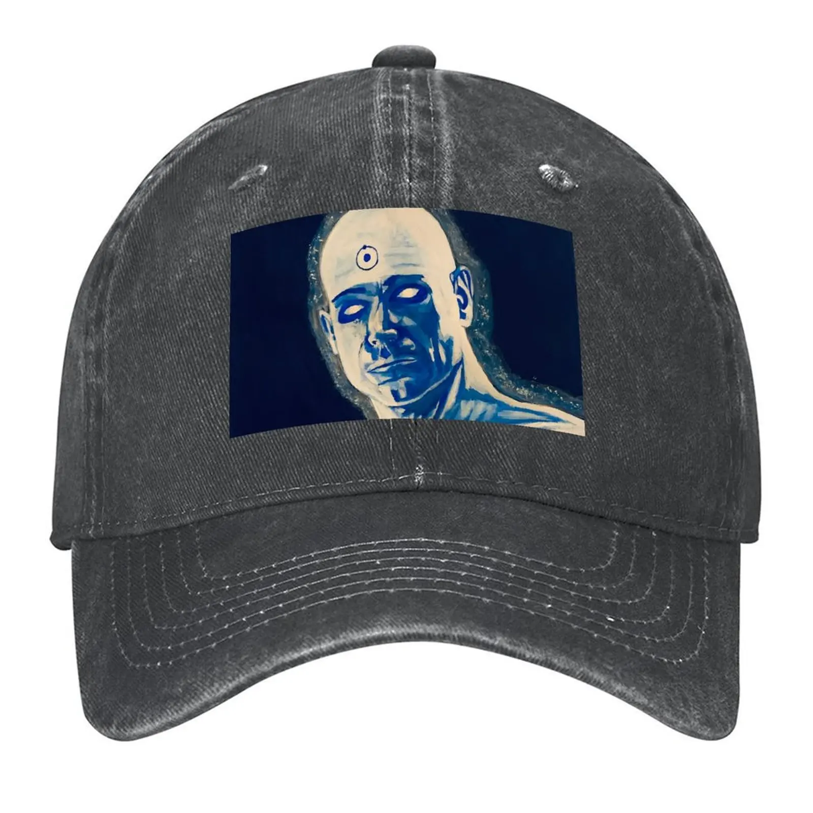 

2026 Dr Manhattan Watchmen Baseball Cap Sun Hat Sun Hat For Children Sunhat Beach Bag Women's Hats Men's