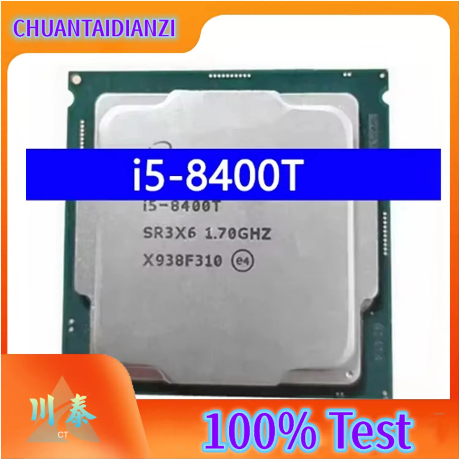 i5-8400T CPU Processors 14nm 6 Cores 6 Thread 1.7GHz 9MB 35W 8thGeneration Processors LGA1151 i5 8400T FOR Z390 Motherboard