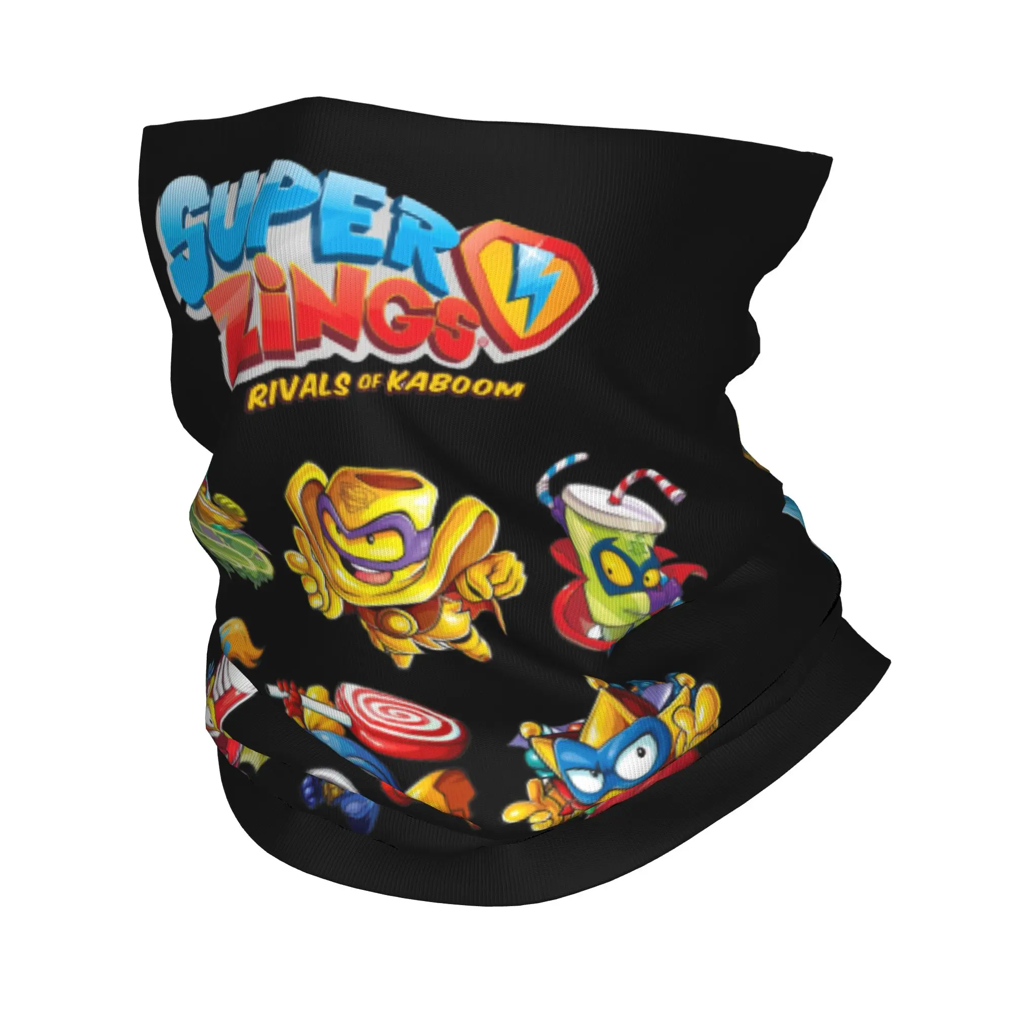 

Custom Supers Zingses Bandana Neck Warmer Men Women Winter Ski Tube Scarf Gaiter Adorable Cartoon Characters Colorful Face Cover