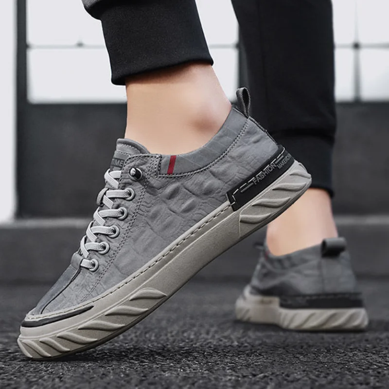 Men\'s Sneakers Summer Ice Silk Cool Casual Men Shoes Outdoor Versatile Walking Shoes Comfortable Breathable Sport Shoes for Men