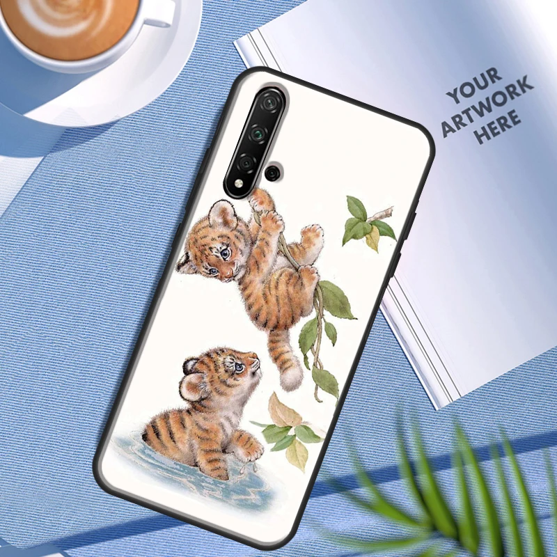 Чехол Cherry Pop Butterfly Burning Love для Huawei Nova Y70 Y91 Y90 Y60 Y72 Y61 12s 12i 9 10 SE 11i 8i P20 P40 P30 Lite P60 Pro