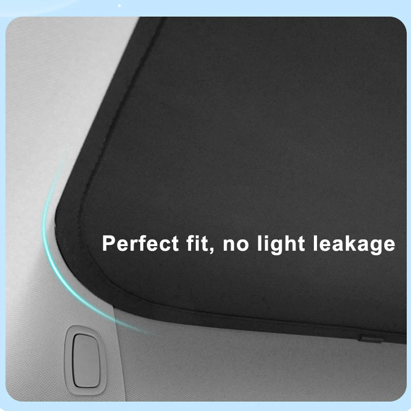 Car Sunroof Heat Insulation Sunshade Cover For Tesla Model 3 Y 2020 2021 2022 2023 2024 Car Interior Modification Accessories