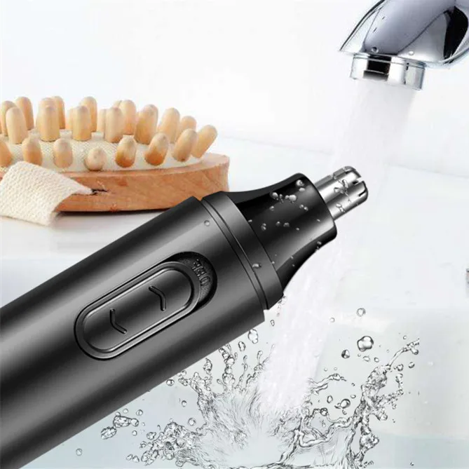 Tagliacapelli elettrico per naso, rasatura dei peli del naso, rasatura delle sopracciglia, rasatura dei peli del naso, forbici per tagliare i peli del naso