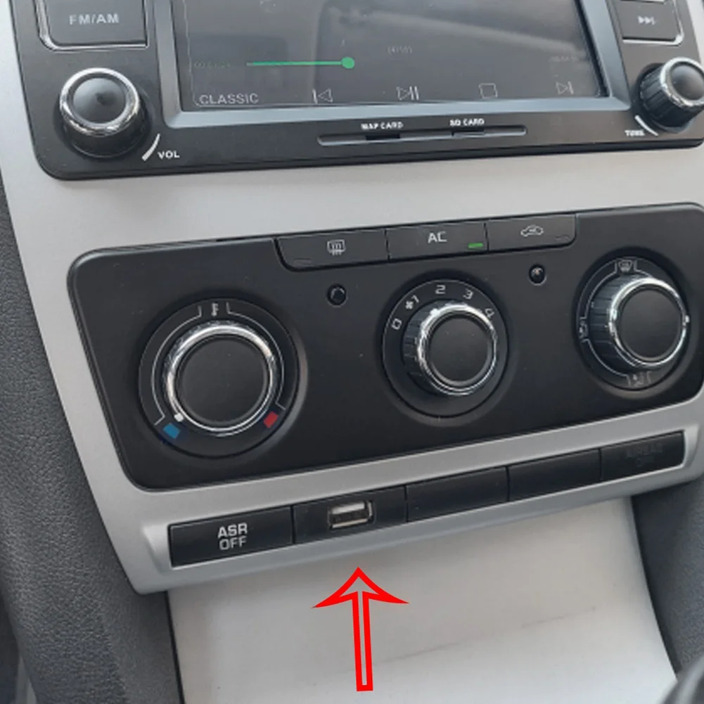 

Car RCD510 RCD315 CD Changer USB Interface Adapter Audio 4Pin Connector Cable For Jetta 2011 Skoda Octavia 2007