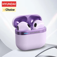 Choice HYUNDAI HY-T02 Pro Wireless Earphones Bluetooth 5.4 Low Latency Gaming Headset Sport Headphones HD Call Earbuds with Mic