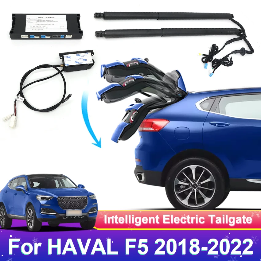 

Car Power Trunk Opening Electric Suction Tailgate Intelligent Tail Gate Lift Strut Rear door power kit For HAVAL F5 2018-2022