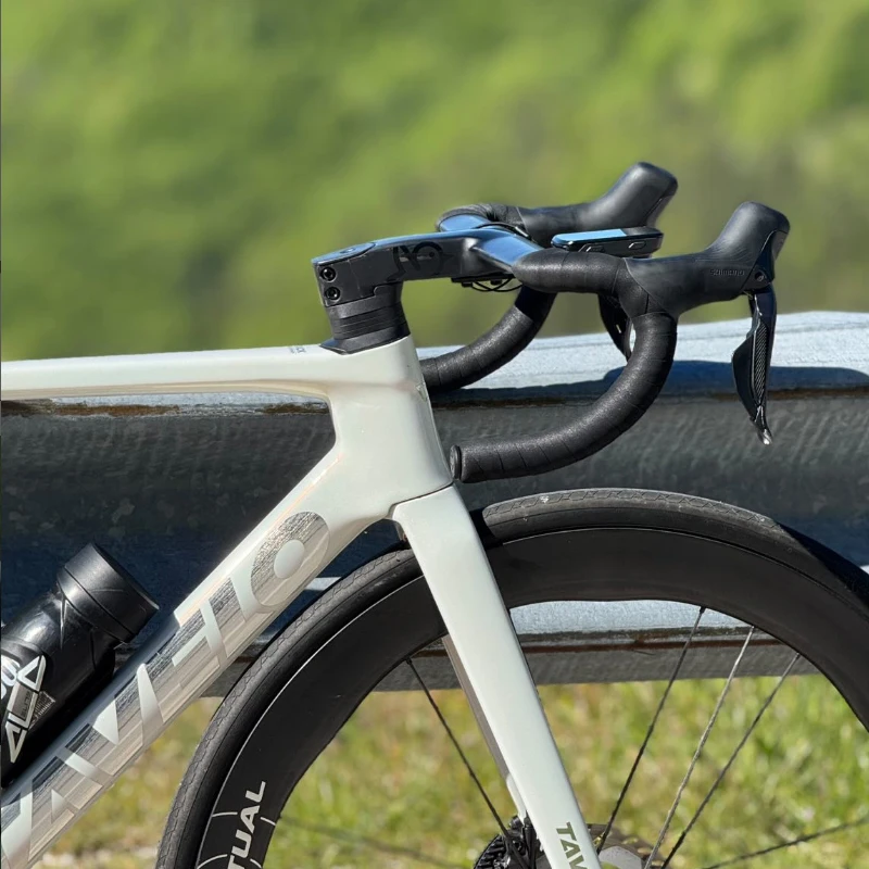 مقود كربون أفيان كناري متكامل 260 جرام T1100 جرافين ايرو دراجة الطريق 360 380 400 420 ملم روتين داخلي كامل #5