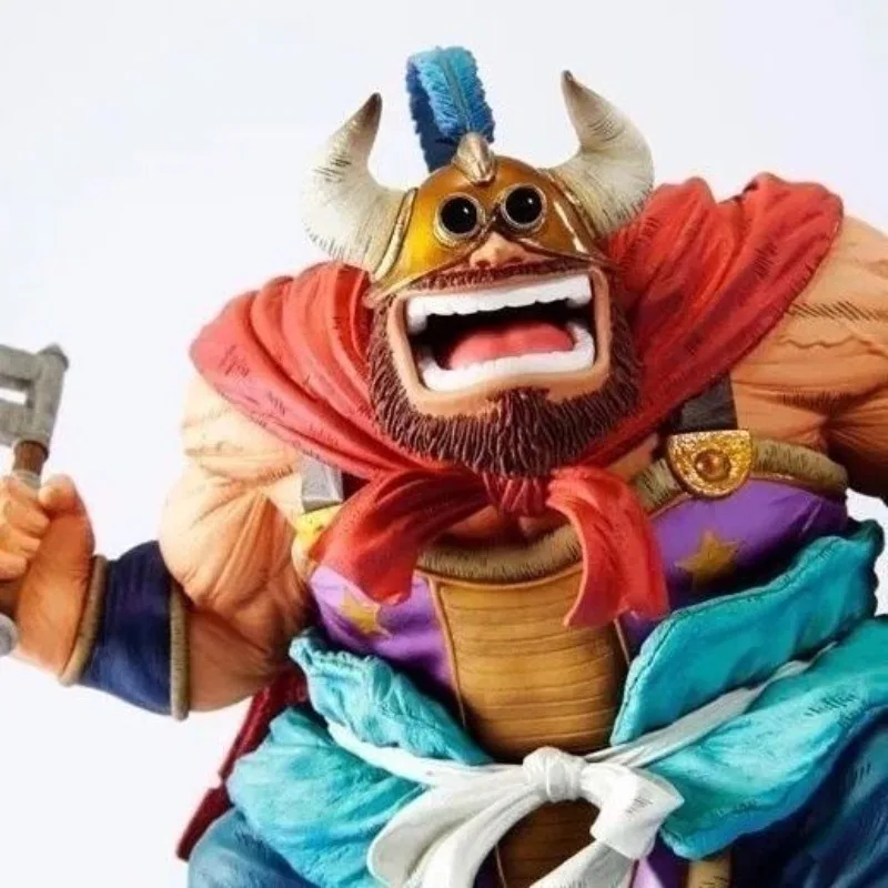 Japanese Comics Dragon Ball Battle Bull King Black Myth Gyuumaou Goku in Vehicle Animation Theme Desktop Ornaments Statue Bandai