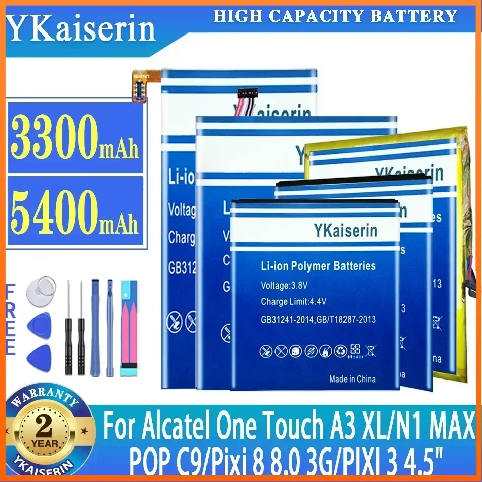 YKaiserin Battery For Alcatel One Touch PIXI 3 4.5