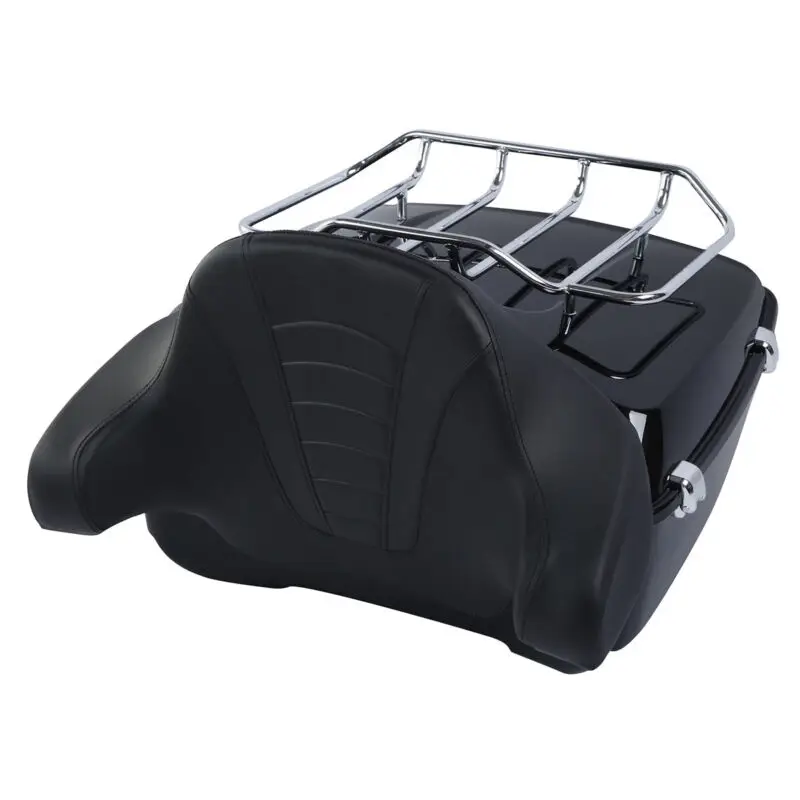 Motorcycle King Pack Trunk Rack Backrest For Harley Tour Pak Touring Road Glide King 2014-2022