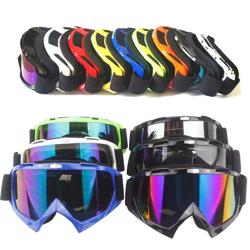 Hottest motocross helmet goggles gafas moto cross dirtbike motorcycle helmets glasses skiing skating eyewear