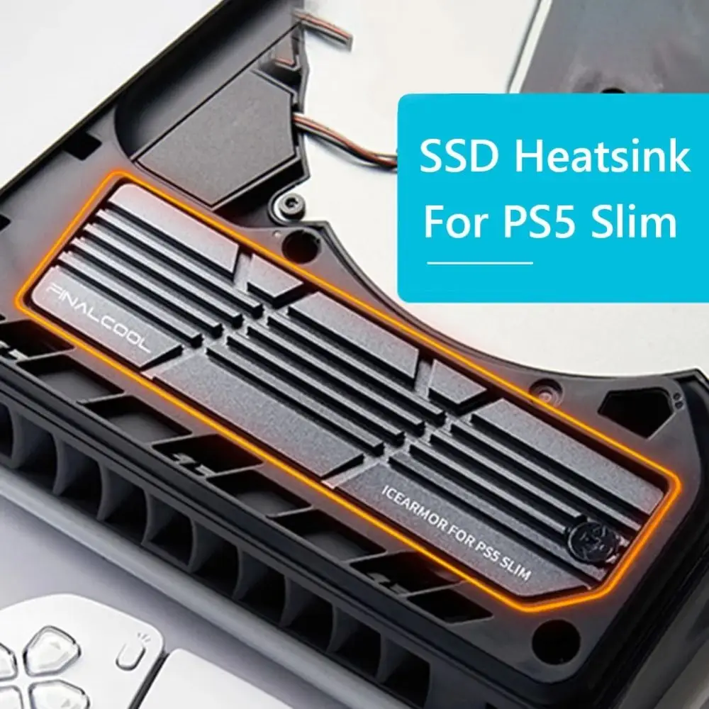 Accessories Aluminum Alloy SSD Heat Sink Heatsink Cooling NVMe SSD Radiator SSD Cooler for PS5 slim/ PS5 Pro
