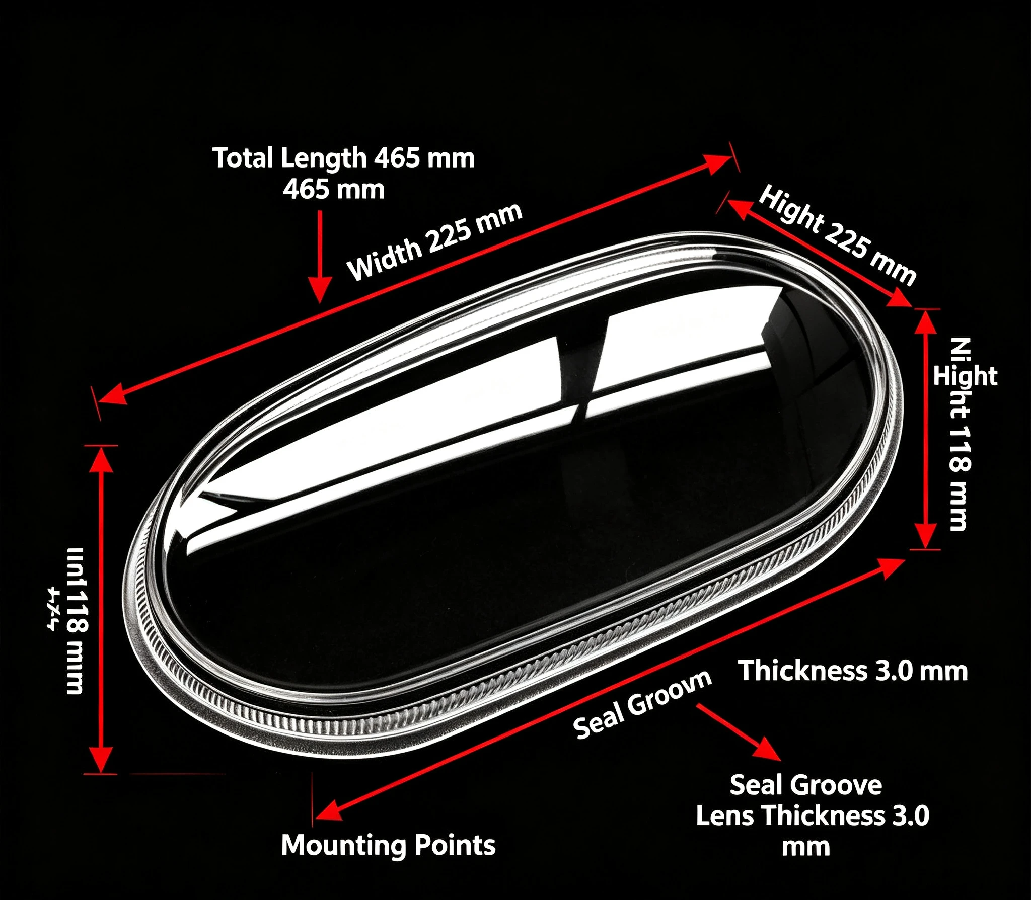 Moggic Headlight Lens Cover Compatible With Golf 4 Mk4 Hatchback Sedan Estate Variant Years 1997 To 2003 Left And view 4