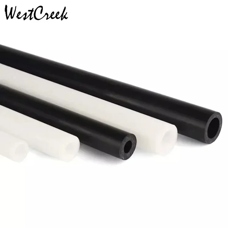 WESTCREEK 20mm 20x15 25x16 30x20 White Black Pom Hollow Pipe Pom Hollow Tube Polyformaldehyde Tube Hard Plastic Tube DELRIN Pipe