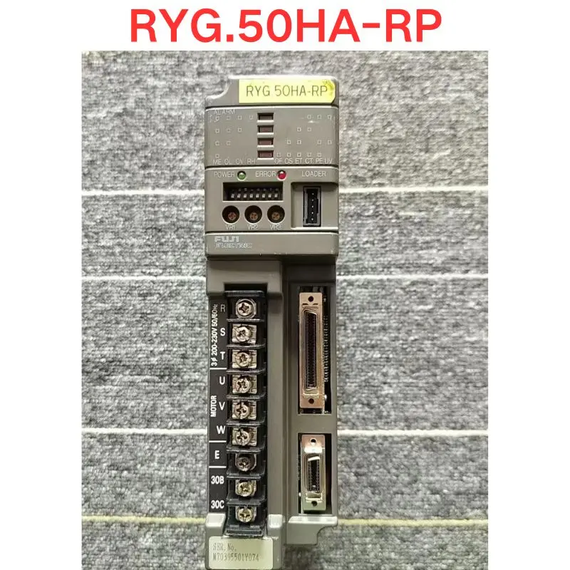 

Used RYG.50HA-RP Servo driver Function check OK