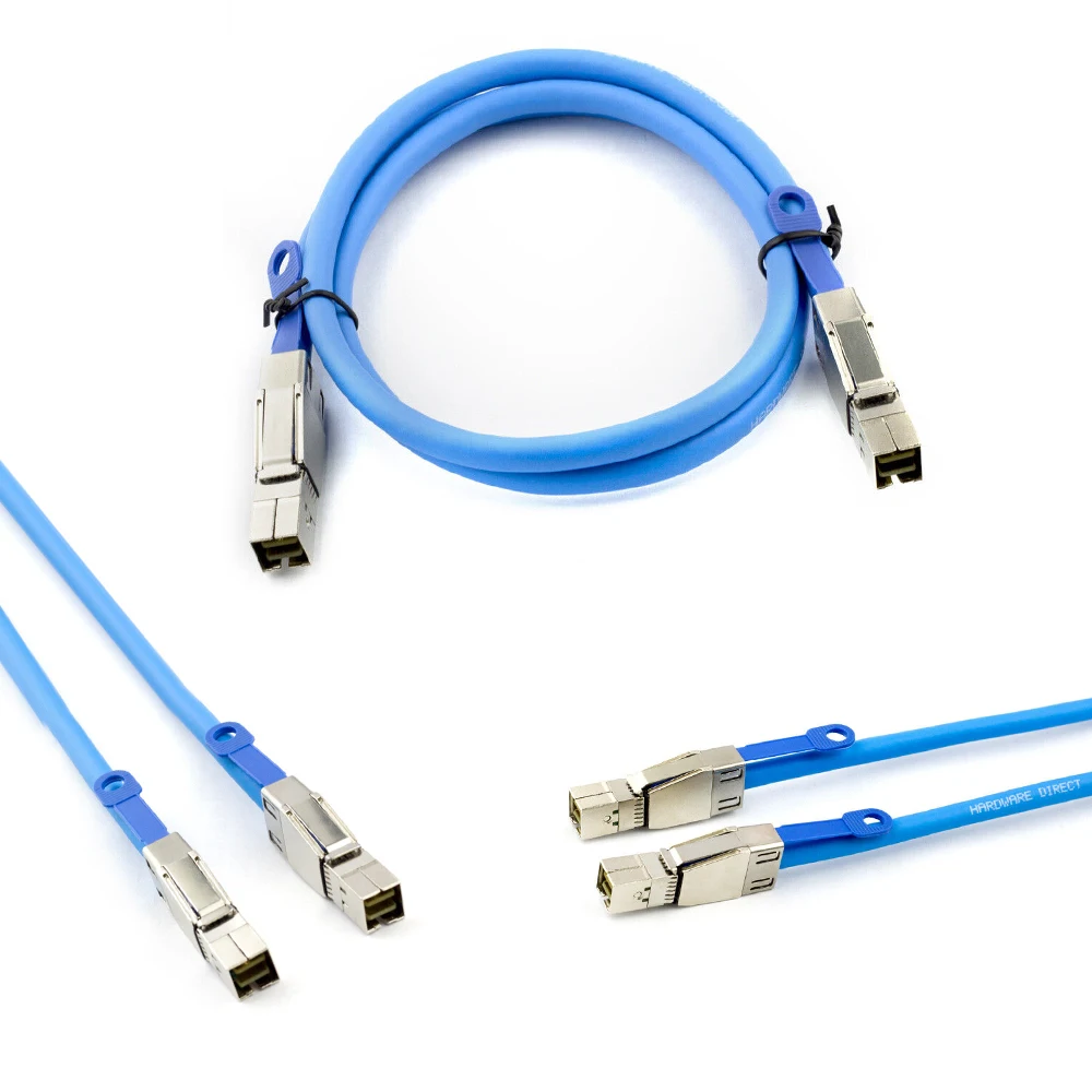 

High-Speed MiniSAS HD SFF-8644 to SAS HD SFF-8644 Connection Cable for Server