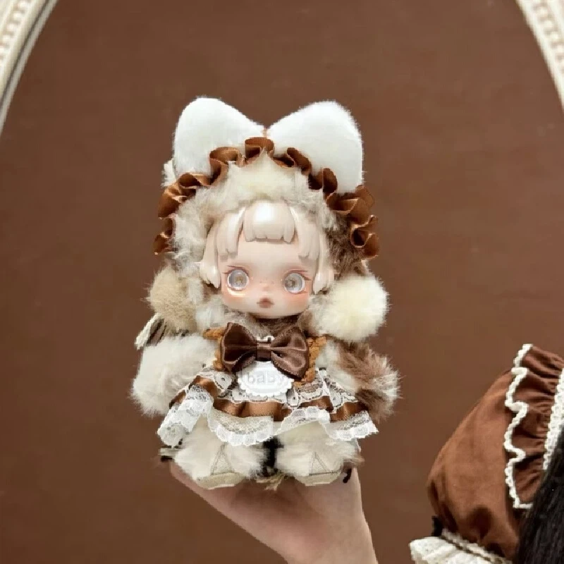 

Sp doll clothes with bright colors full of energy plush style skullpanda maid-style clothessecond generation [without dolls