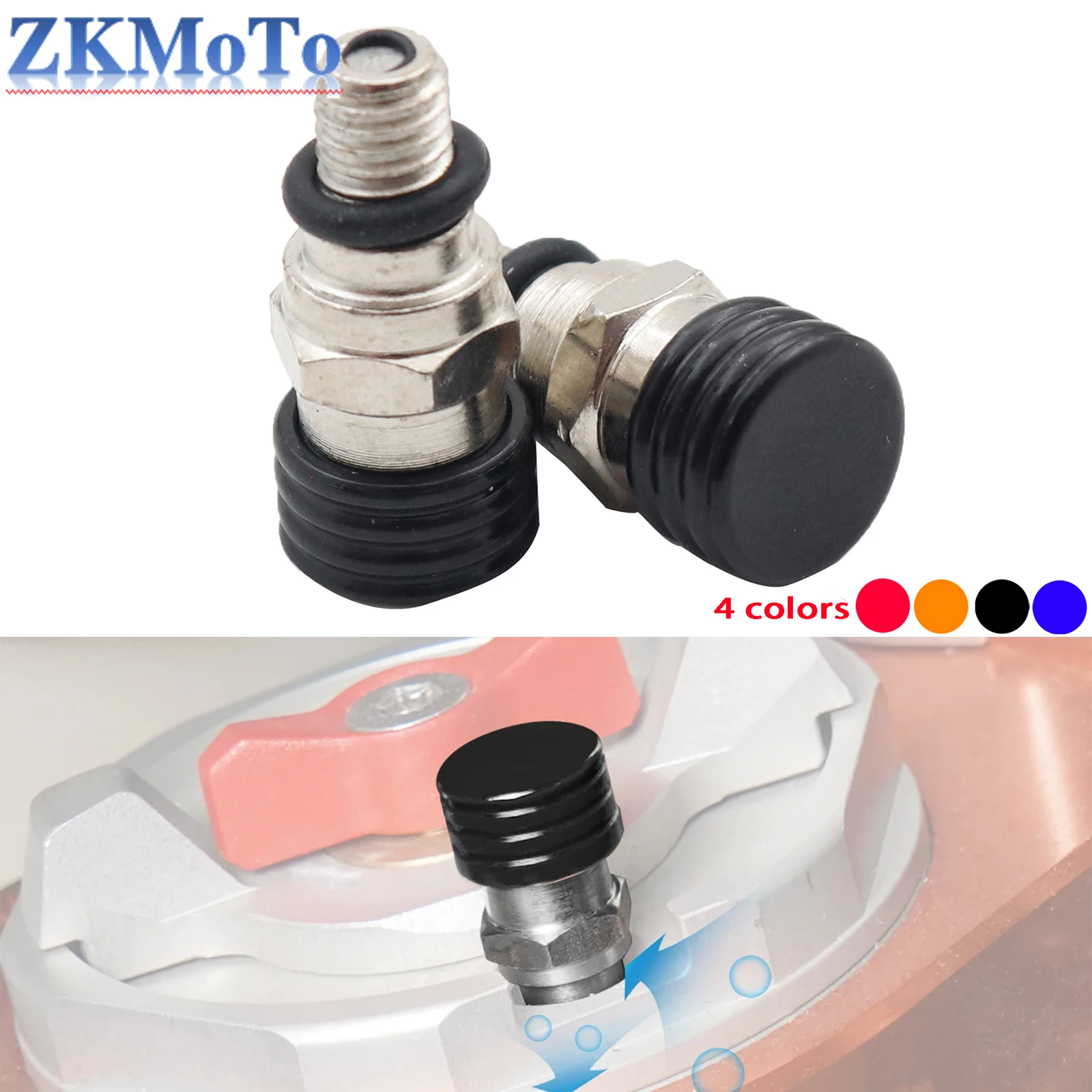 Motorcycle M5 Fork Air Bleeder Relief Valve For Honda Kawasaki Yamaha Suzuki Gas CR CRF YZ YZF WRF RMZ KX KXF 125 250 450 RX