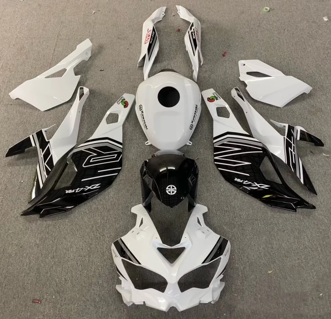 لكاواساكي نينجا ZX 4R zx 4rr ZX-25R 2020 2021-2023 دراجة نارية الأخضر هدية ABS البلاستيك طقم تقليم الجسم يمكن تخصيصها اللون