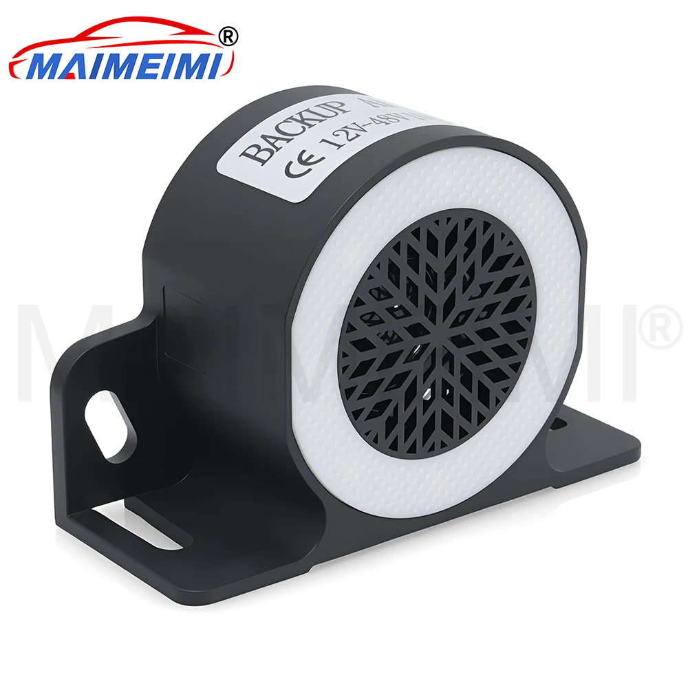 

Waterproof Ip67 Beep Sound Reverse Horn Backup Alarm with Led black Car Beep Back up Alarm Reverse Horn