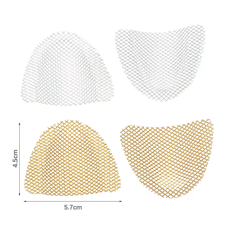 10Pcs/Pack Dental Impression Metal Net Tray Used For Strengthen Upper Teeth/Lower Teeth