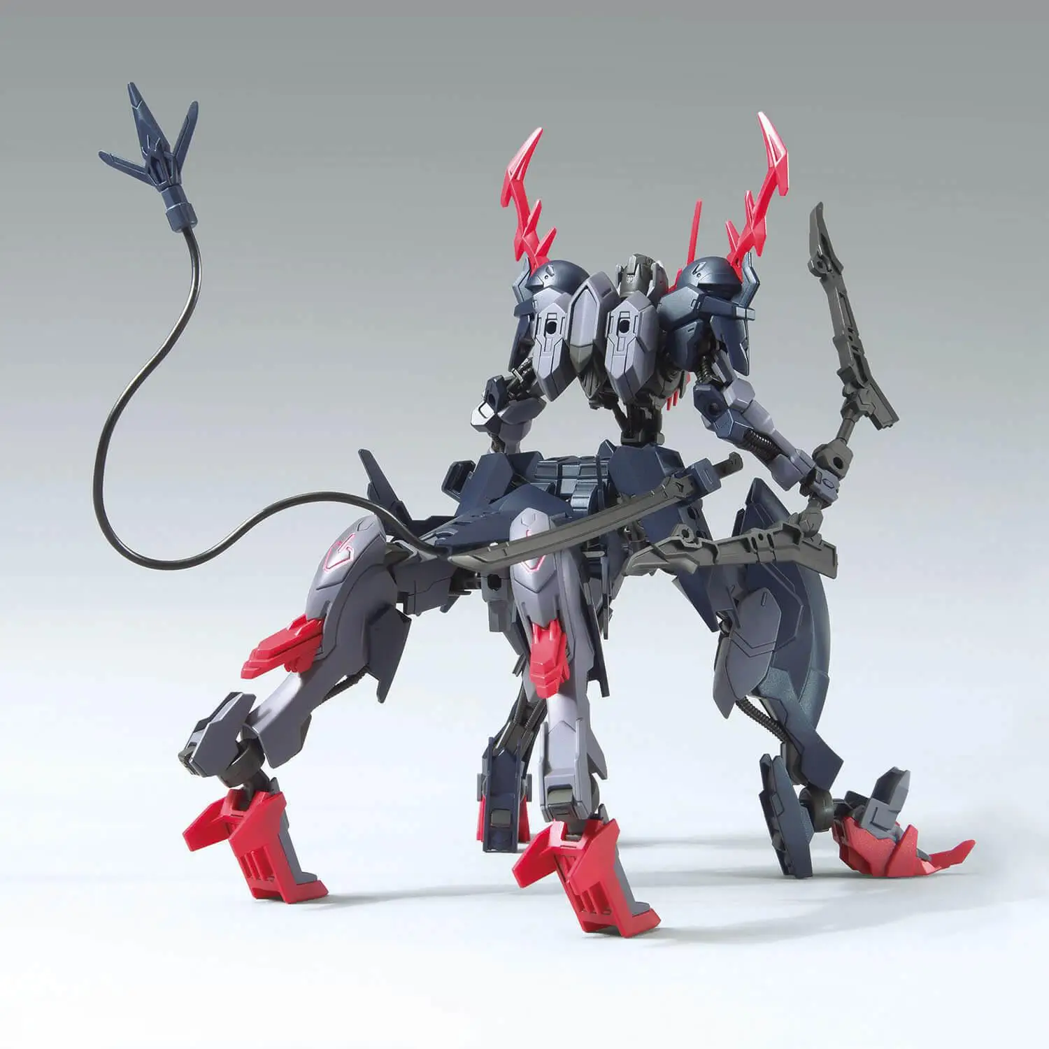 Bandai-Kit de modelo Gundam genuino, figura de Anime HG 1/144 Gundam Barbataurus, modelo de ensamblaje de figuras de acción, juguetes, regalos para niños