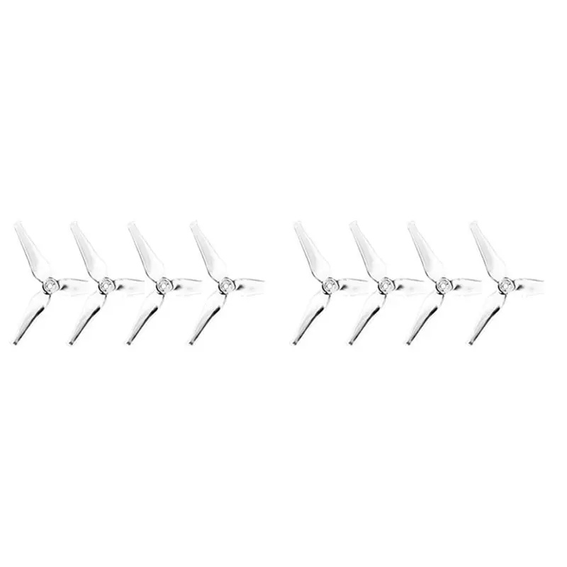 ABUM-8X EMAX For AVAN Flow 5043 5-Inch Traversing Machine Portable 3-Blade Propeller Popular Model RC Airplane Accessories,A