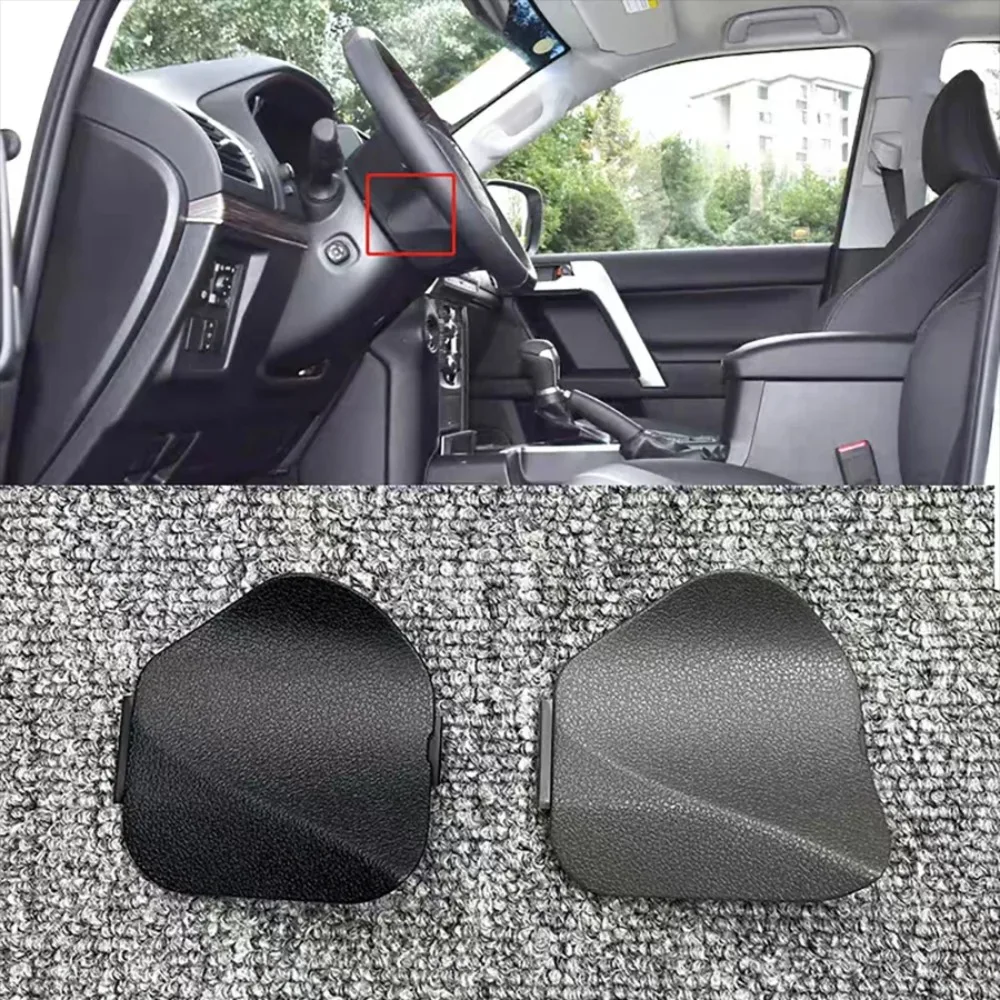 1Pc Steering Wheel Cover Lower Dust Cover Trim Left/Right Side For Toyota Prado LC150 2018-2022 45187-30100-E0/45186-30180-E0