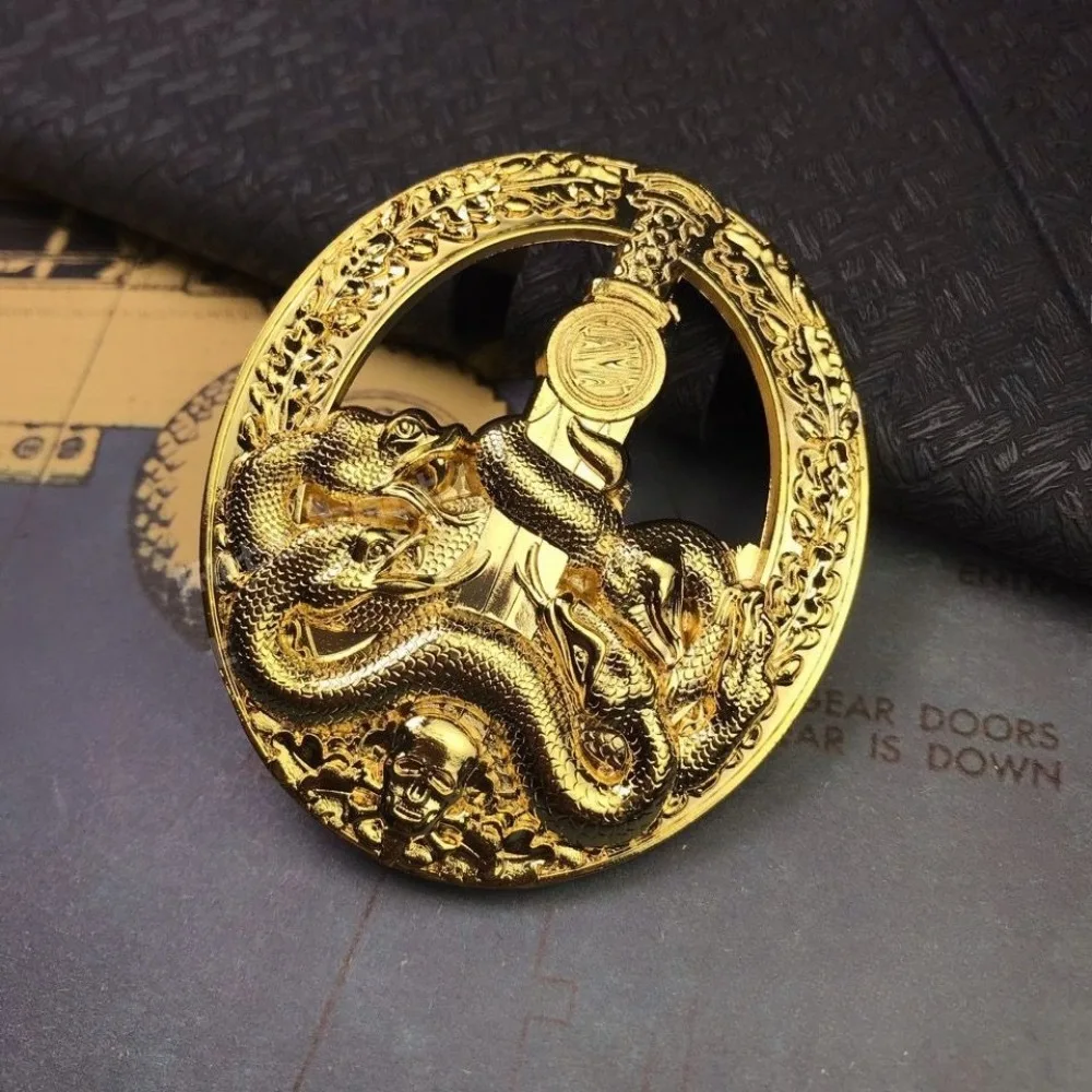 شارة ذهبية ألمانية ميدالية بروسية سميكة دبوس الديكور الحرف العسكرية جمع الحرف #1