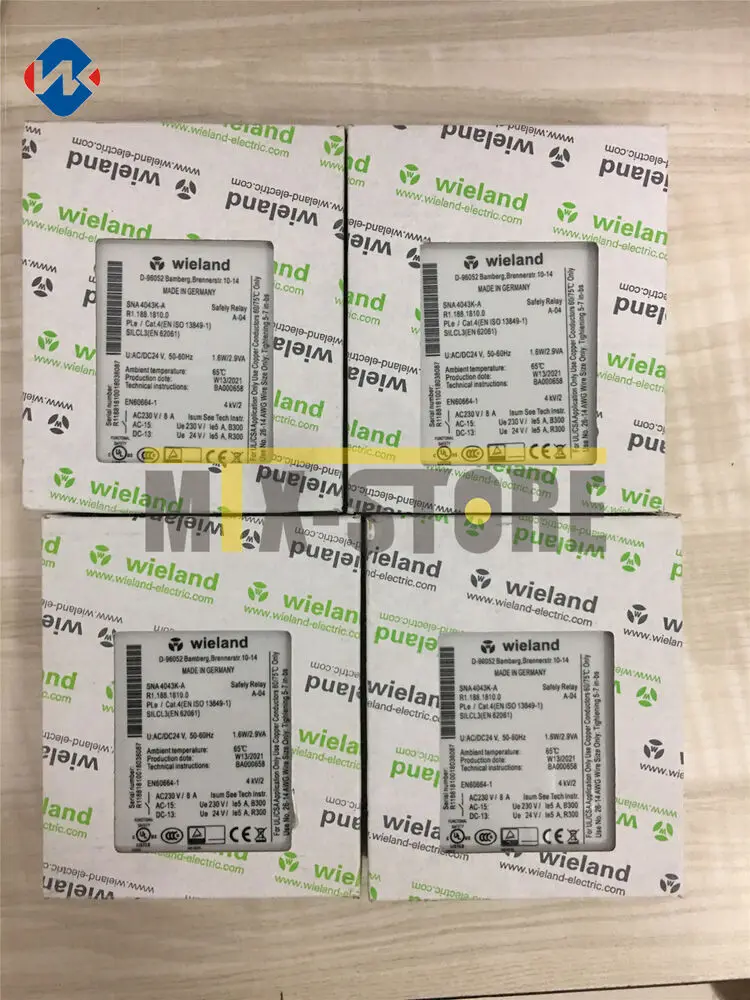

1pcs New Wieland Safety Relays SNA4043K-A