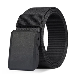 Military Automatic Buckle Nylon Belt Outdoor Hunting Multifunctional Tactical Canvas Belt High Quality Men And Women Belt