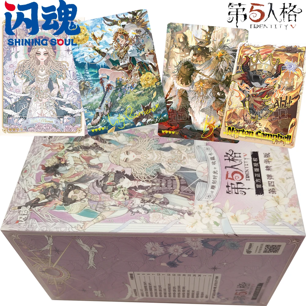 

Genuine SHINING SOUL Identity V Card Popular 1V4 Micro Fear Competitive Game Players Cherish Gifts Exquisite Character Cards