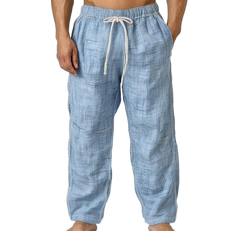 

Linen Cargo Pants Men