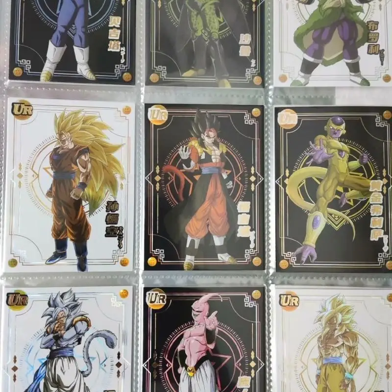 Anime Dragon Ball Son Goku Broli Gogeta Vegetto Android 21 Bulma EX SP MR UR card boy Toy collection Birthday Christmas gift