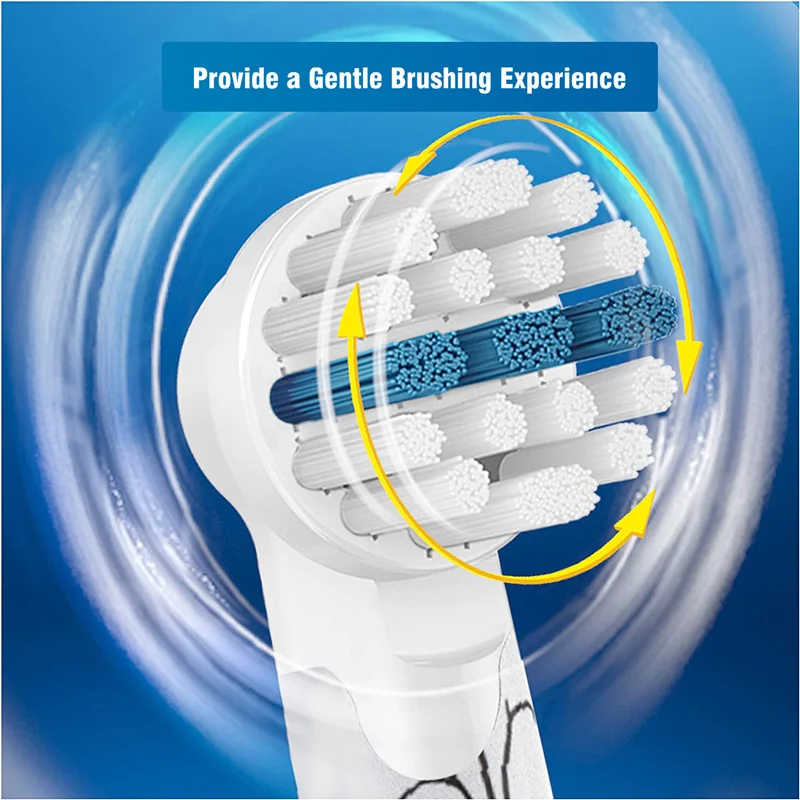 4 Pcs  Oral B Toothbrush head Children's toothbrush head For Oral B DB4510K D10 D10K D100K D12K series electric toothbrush