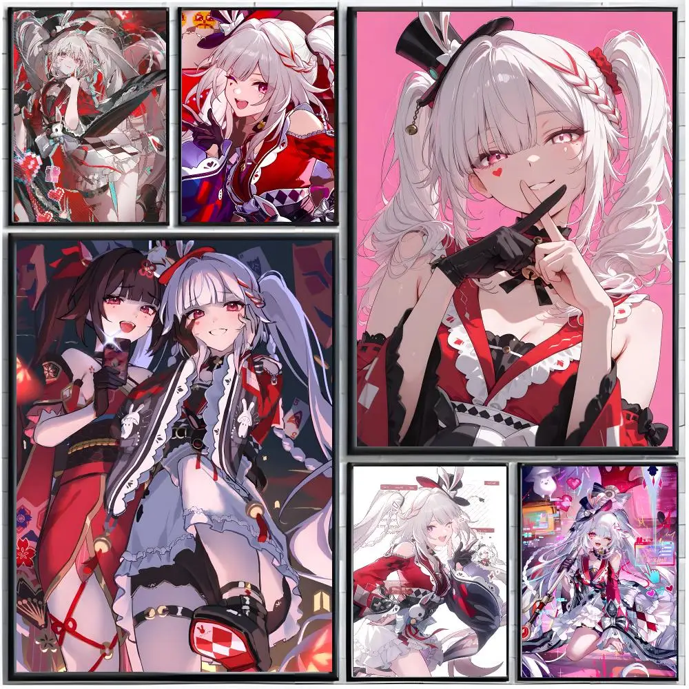 game character H-Honkai: Star Rail Sparxie Poster Modern Wall Art Home Decor Living Room Decorative Print Unframed