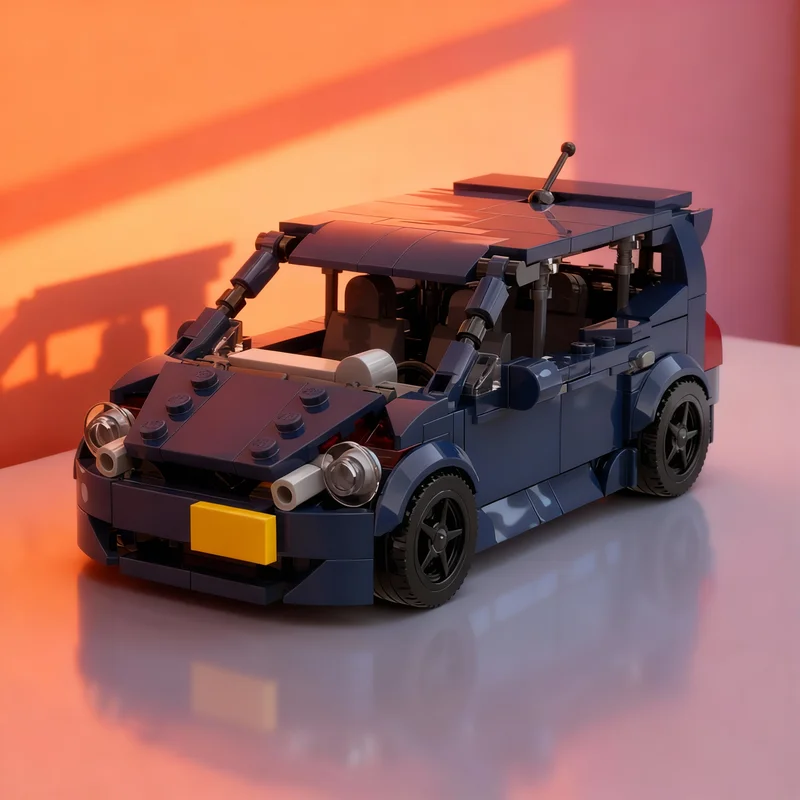 

381pcs MOC Jp Cars Fit City Champions Model Building Blocks Construction Christmas Gifts DIY Toys Creative Idea Education Kids