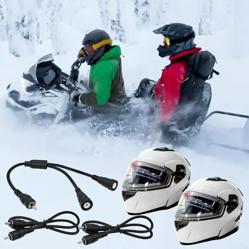 2025 New Helmet Cord Heated Helmet Cover Wire For Winter Outdoor Activity