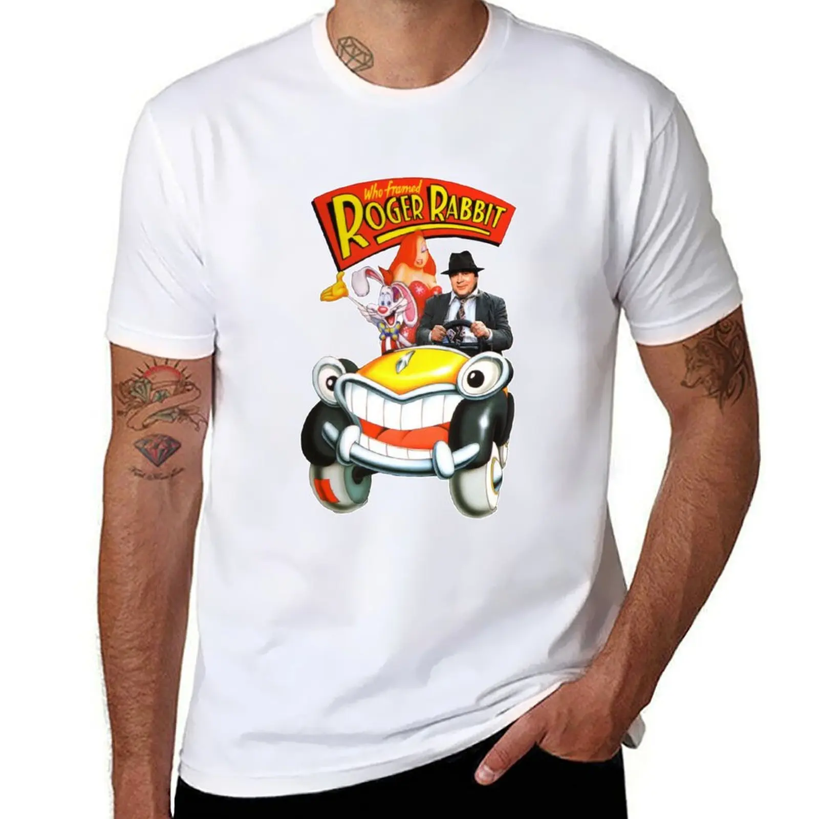 

Who Framed Roger Rabbit T-Shirt anime t shirts oversize t shirt man cotton T-Shirt