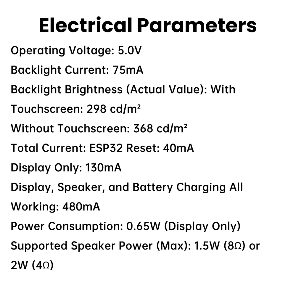 2,8-Zoll ESP32 WiFi BT Entwicklungsboard 240x320 Farbbildschirm ST7789-Treiber Intelligentes Display ESP32-32E Modul Onboard – Detail 9