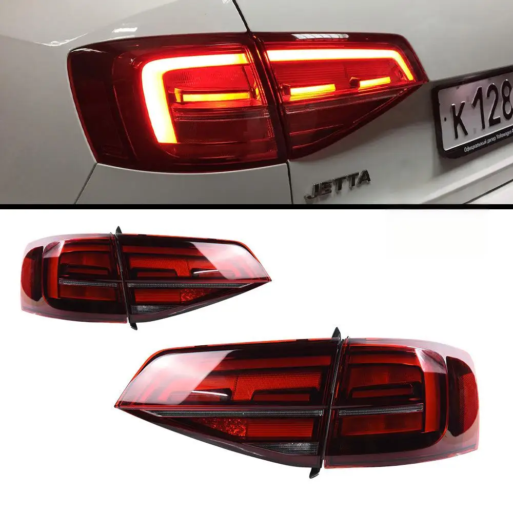 

Автомобильные аксессуары для VW Jetta: задние фонари 2015-2018 Jetta Mk6, светодиодные задние фонари, светодиодные ДХО, динамические указатели поворота, стоп-сигналы, фонари заднего хода