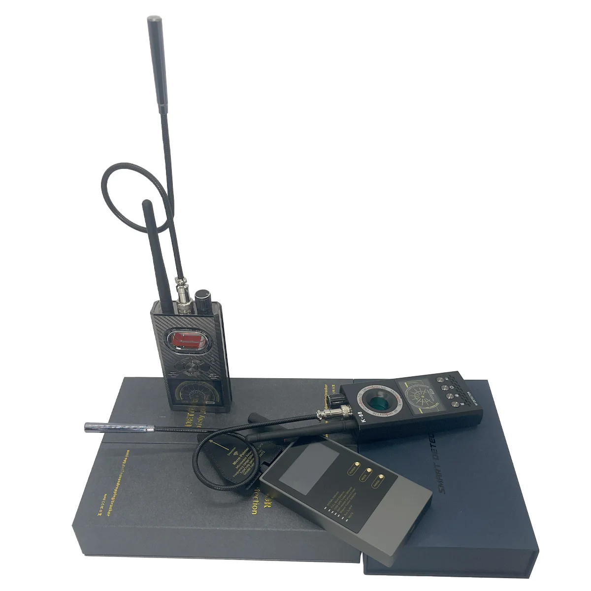 

Smart Signal Detector with 24H Recording, Frequency Segmentation Technology, Finds GPS Trackers, Hidden Cams, Listening Devices