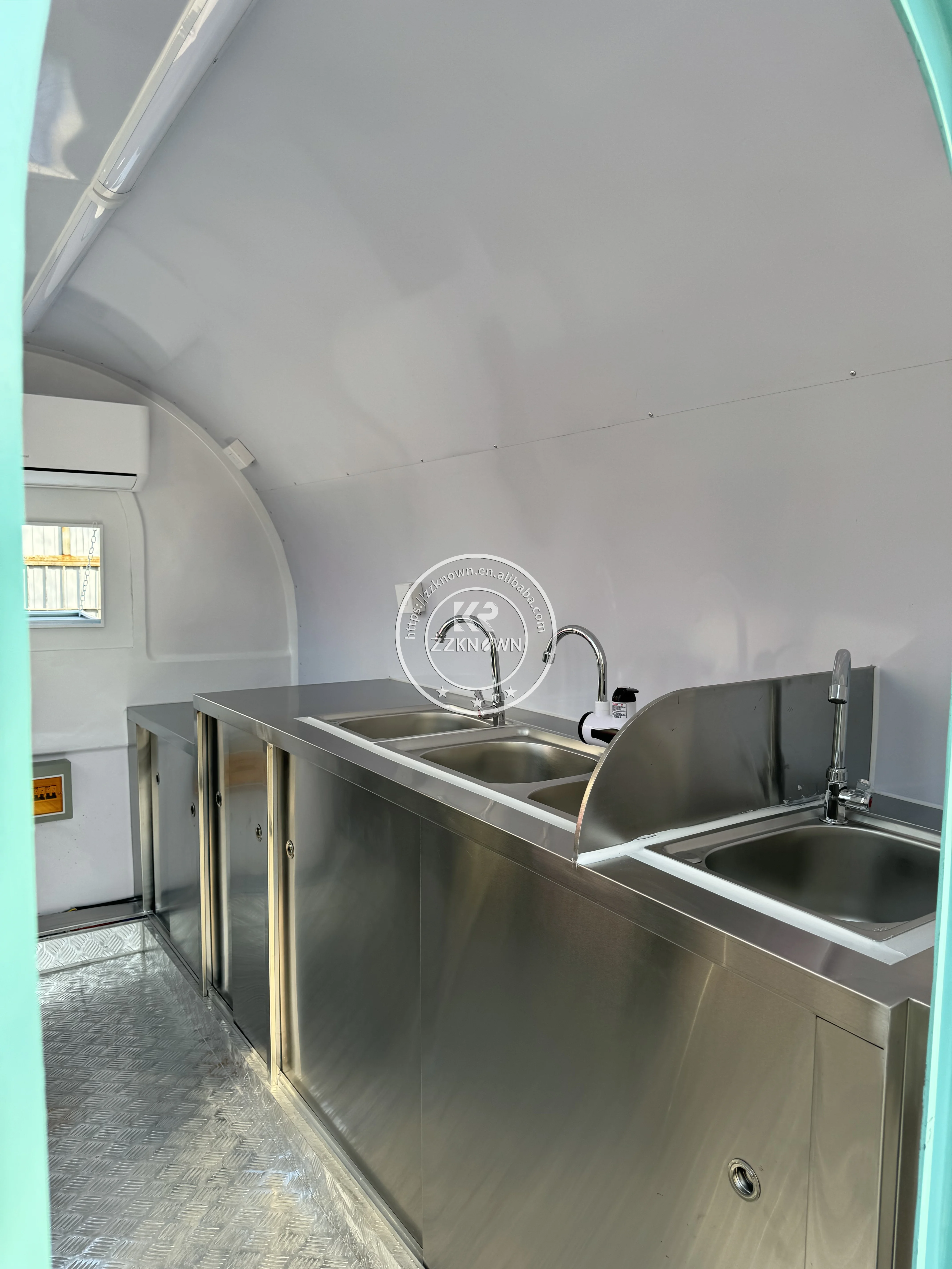 مقطورة طعام مخصصة من مخروط الثلج ، عربة دوارة لشاحنة الطعام ، آلة الوجبات السريعة ، مقطورة الطبخ ، عربات الهامبرغر الحمراء ، OEM #3