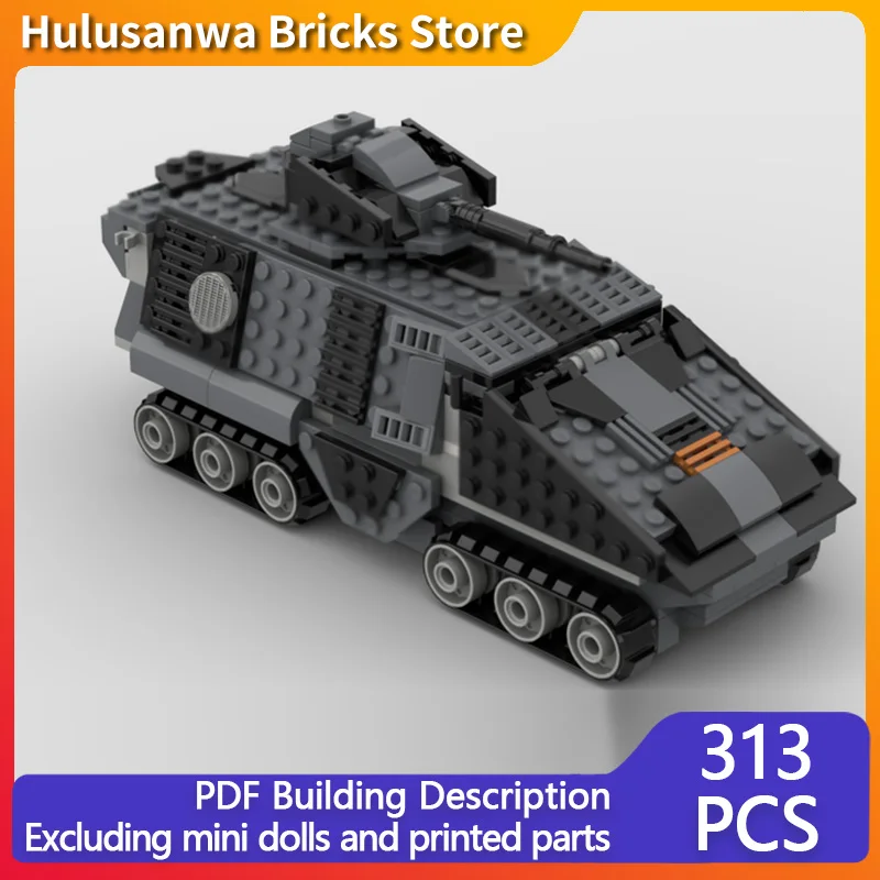 

Армейская пехотная боевая модель автомобиля MOC, строительные кирпичи, военное оборудование, модульные технологии, подарки, праздник, сборка, детские игрушки