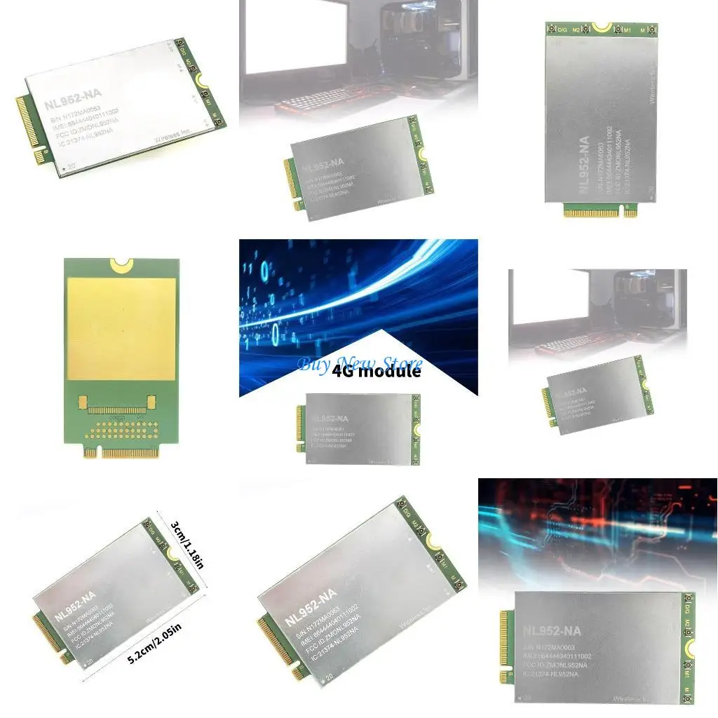 

20CE NL952 4G LTE Advanced Module For Diversed Applications Enhances Connection