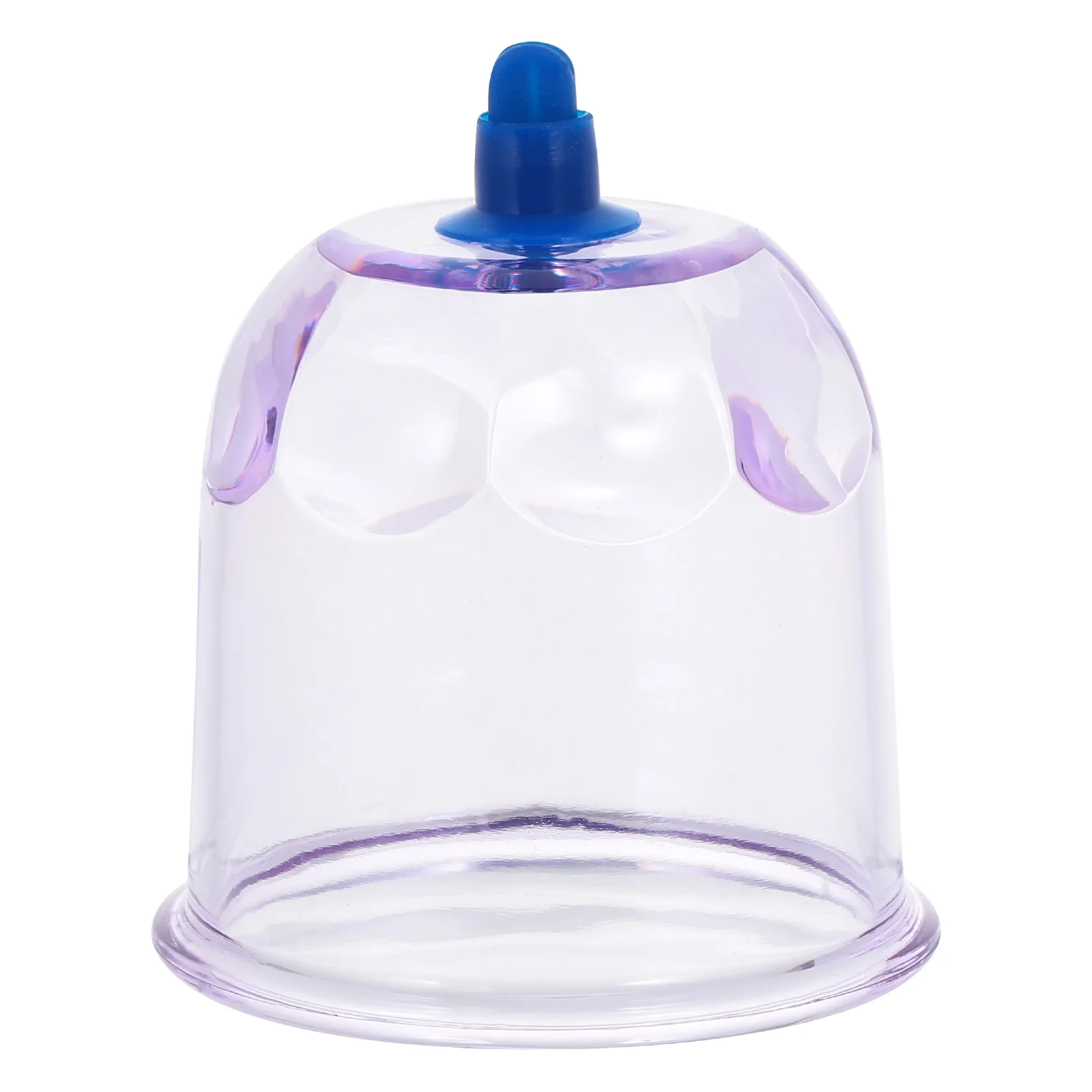 

Thickened Plastic Vacuum Cupping Cup Large Mouth Arc Shape Physical Therapy Cans Promote Blood Circulation Clear Meridians